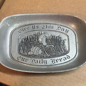 Wilton Armetale Silver Bread Tray